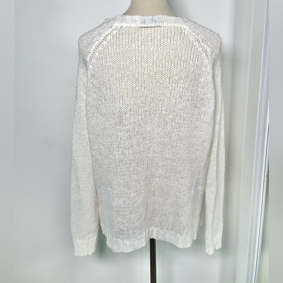 Anthropologie Wooden Ships Game Day Sweater Football NFL Lightweight Super Bowl - Picture 9 of 9